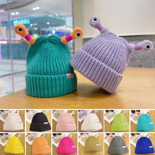 🔥 Bonnet en tricot mignon lumineux pour parent et enfant 🔥