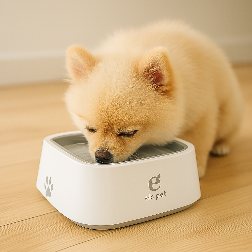 Bol d’eau anti-déversement : Propreté garantie, même en mouvement