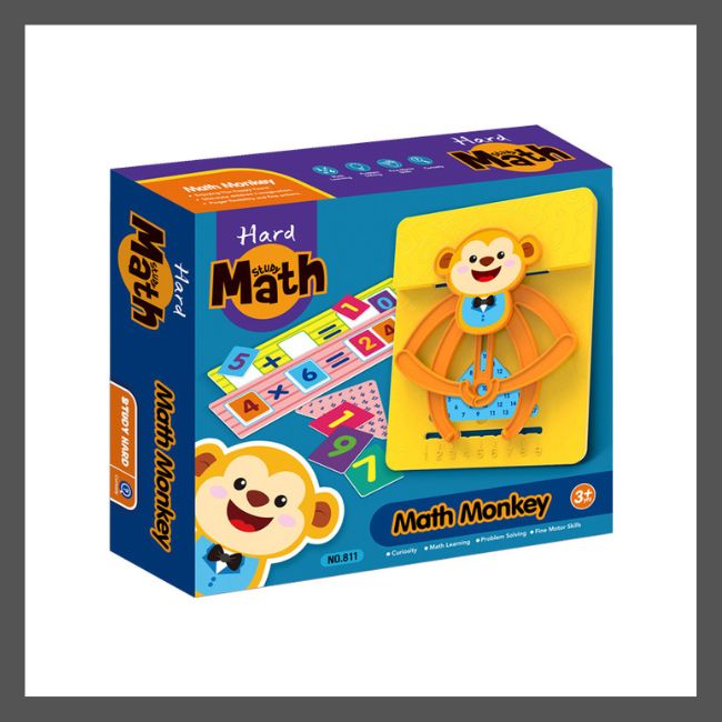 Jeu Éducatif Mathématique en Bois - Tableau d'Arithmétique Montessori