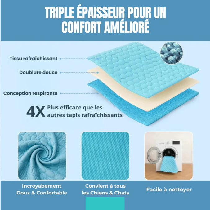 Tapis Rafraîchissant pour Animaux