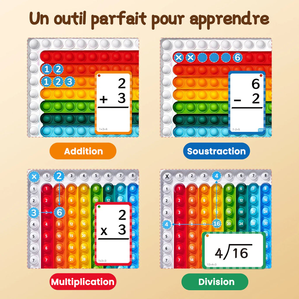 Le jeu éducatif qui fait aimer les maths dès 3 ans !
