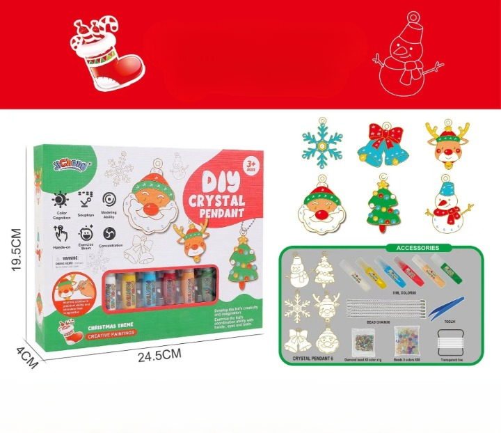 GÉLATINE DE CRISTAL DE NOËL