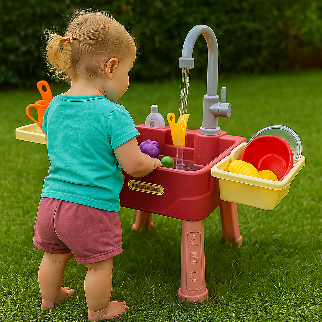 AquaFun™ – Évier Magique Interactif pour Enfants avec Eau et Accessoires