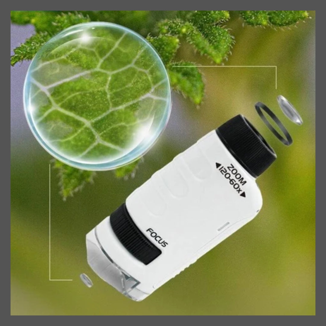 MICROSCOPE PORTATIF POUR ENFANTS - MICROPOCHE BERDAQUEBEC™