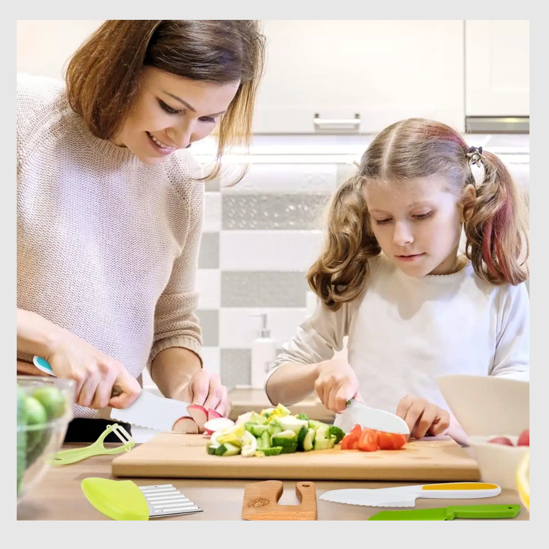 Couteaux Enfant – Kit de Cuisine 13 pièces