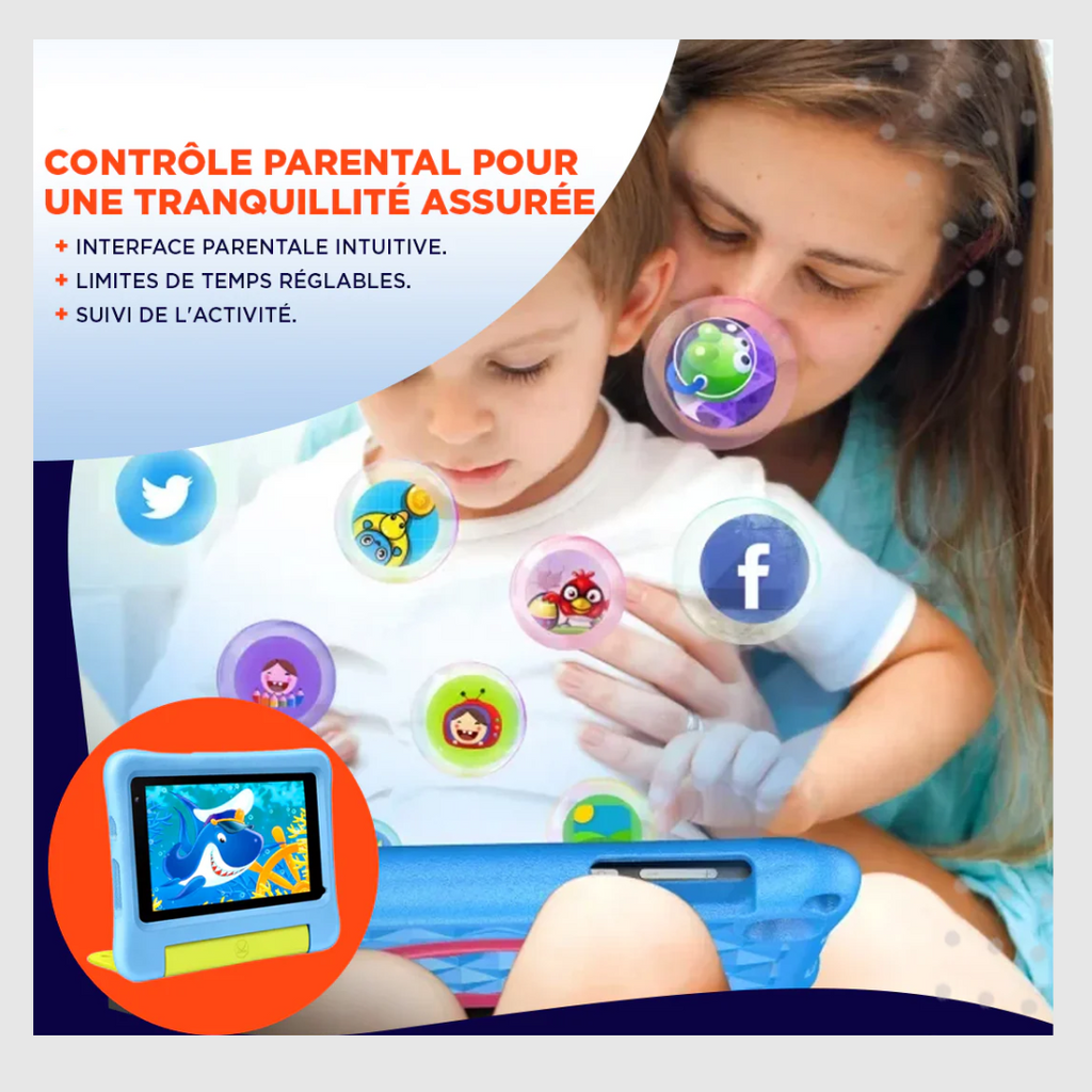 KidsTab™ La tablette éducative et fun pour les petits !