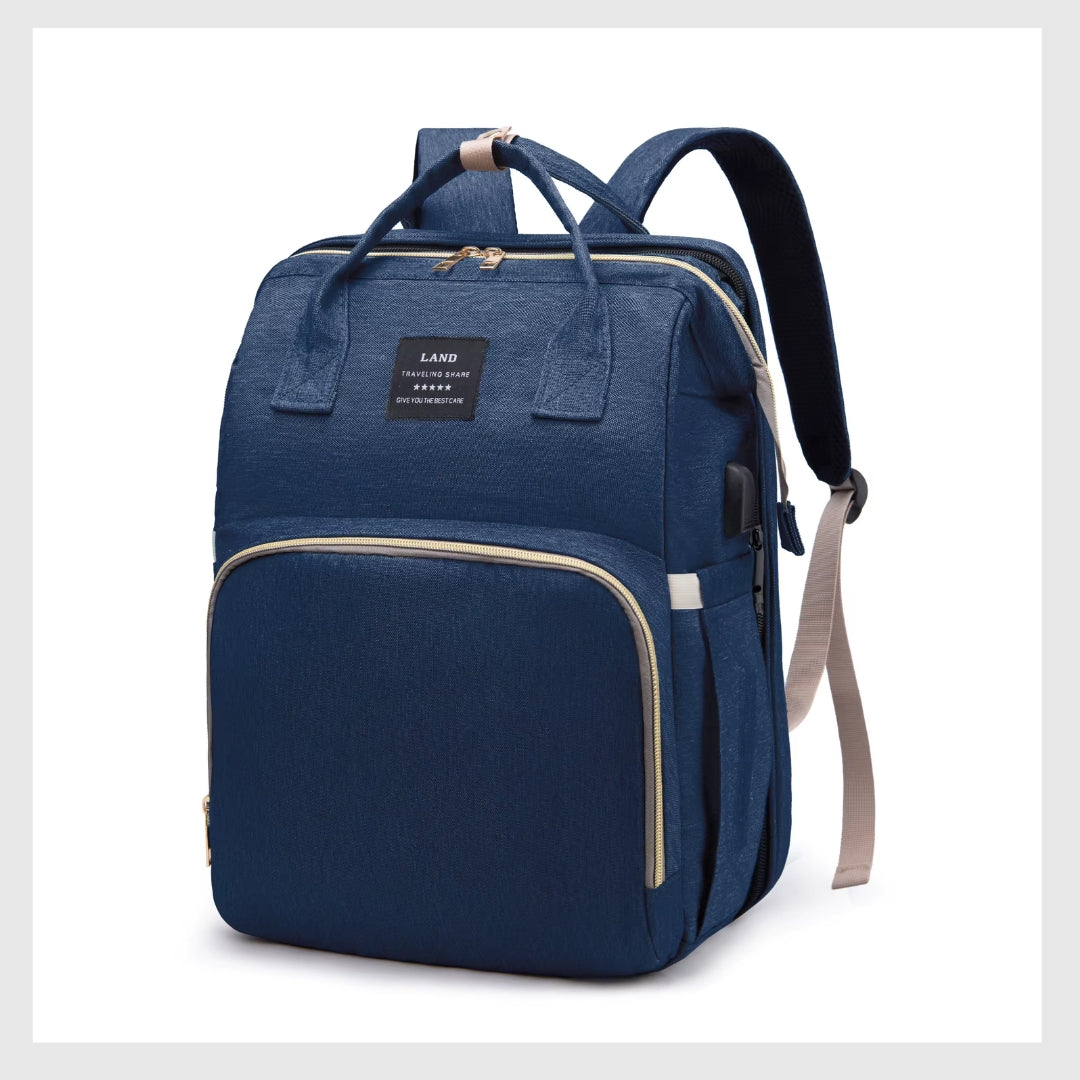 BabyNest 3-en-1™ – Le sac à langer, berceau et parc de jeu tout-en-un.