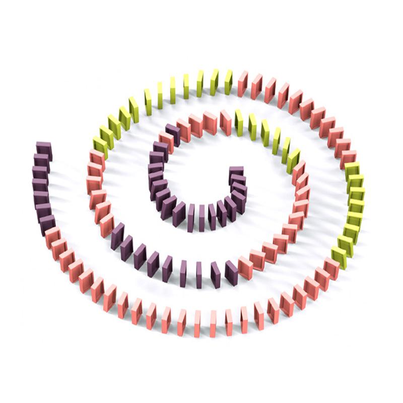 TRAIN AUTOMATIQUE POUR CIRCUIT DE DOMINOS