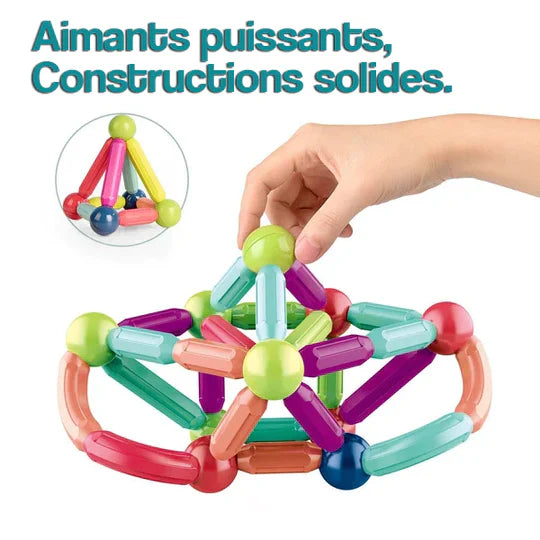 MAGNETIX™ - JEU DE CONSTRUCTION MAGNÉTIQUE