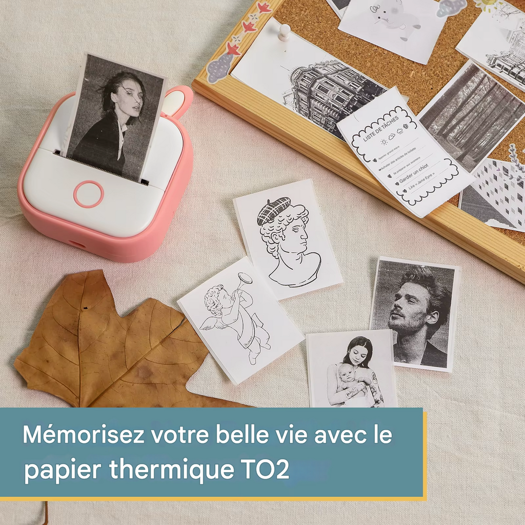 SnapPrint™ – La Mini-Imprimante Portable Sans Encre