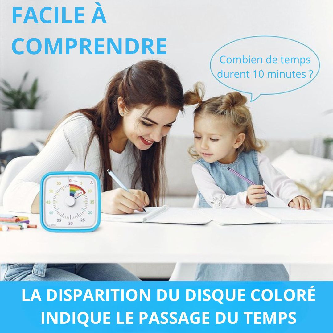 Minuteur Visuel Éducatif : Apprenez à Gérer le Temps en S'amusant