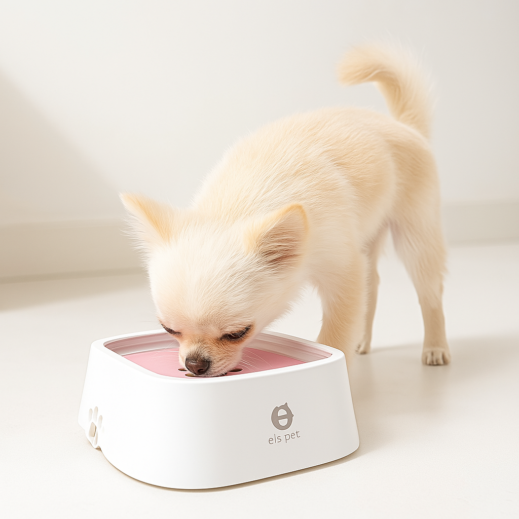 Bol d’eau anti-déversement : Propreté garantie, même en mouvement