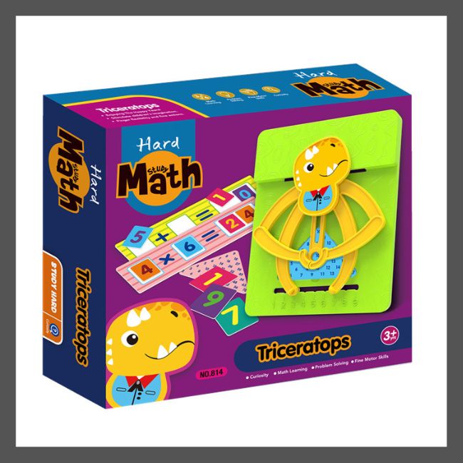 Jeu Éducatif Mathématique en Bois - Tableau d'Arithmétique Montessori