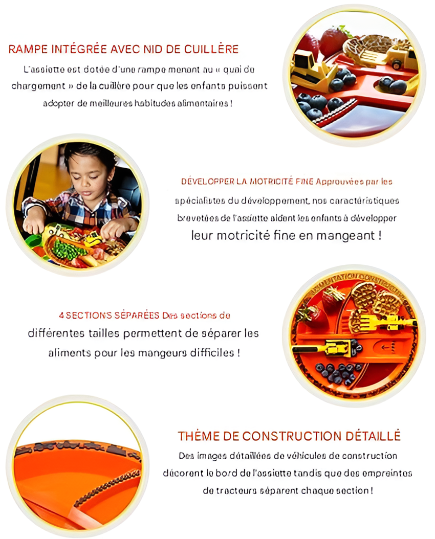 Vaisselle Amusante : Transformez chaque repas en jeu et apprentissage