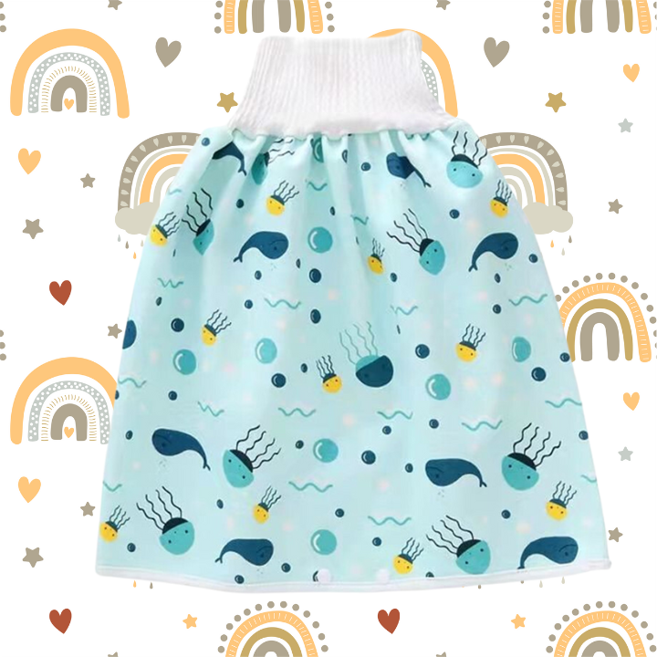 Jupe-short imperméable pour bébé