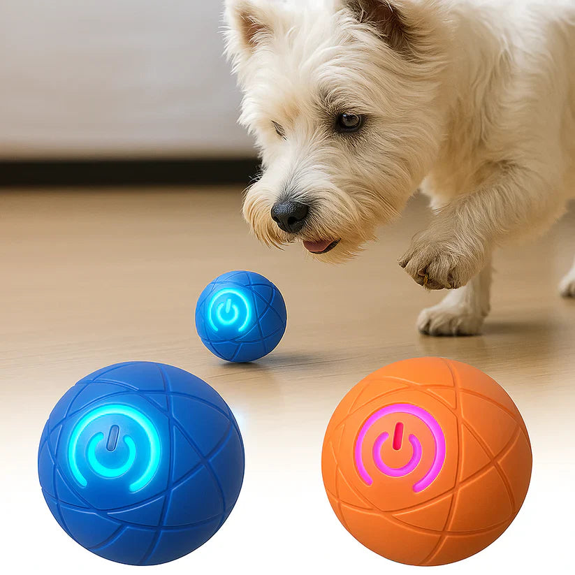 SmartBall™ : Le jouet interactif qui stimule l'esprit et les réflexes de votre chien !