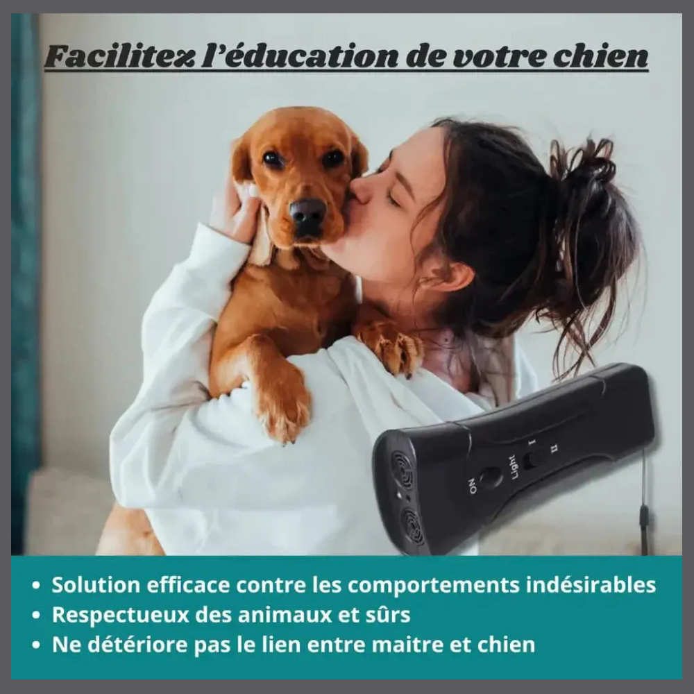 SilenceGuard™ – Bipeur Anti-Aboiement