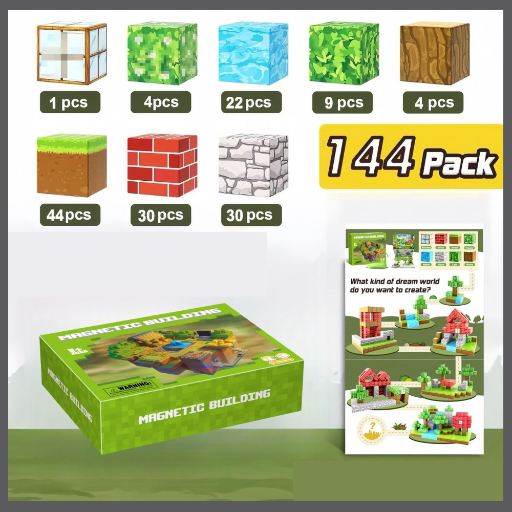 Blocs de construction magnétiques pour enfants