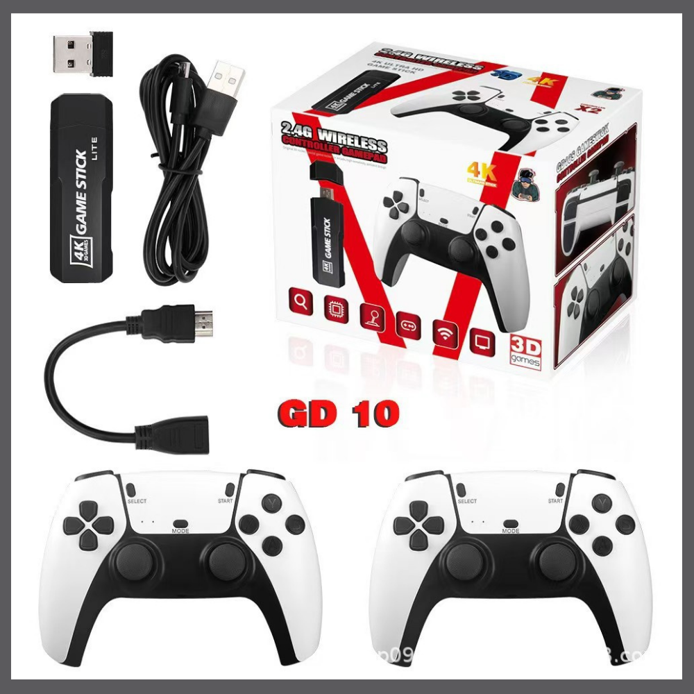 Console Rétro HD 4K + 2 Manettes 🎮✨