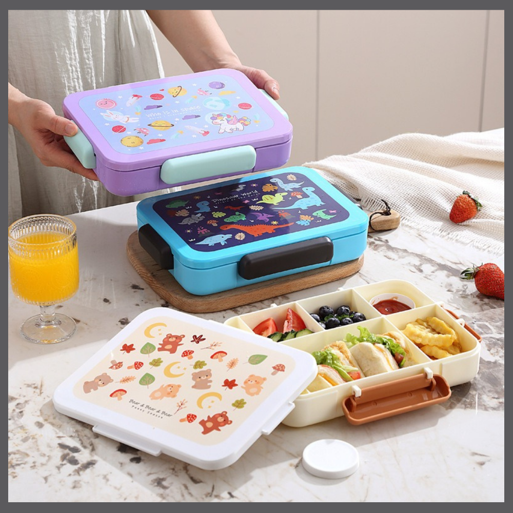 LunchoBox™ – Boîte Bento Étanche pour Enfants