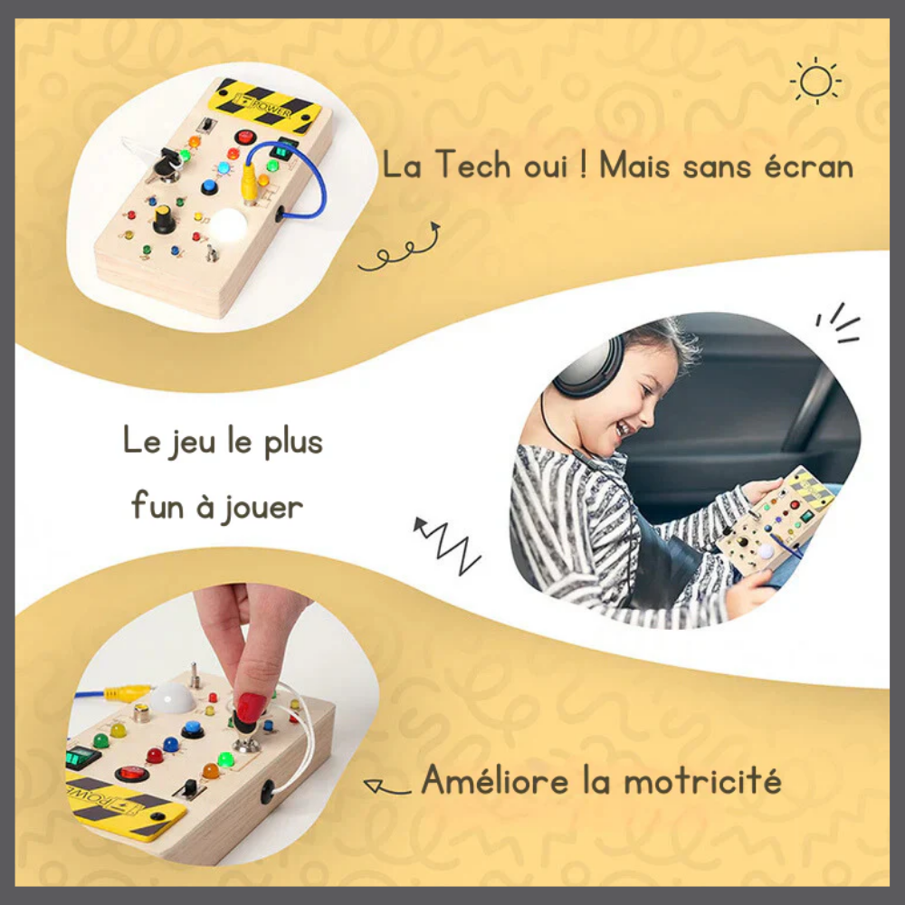 ÉduSmart™ – Tableau d’Éveil Éducatif et Design