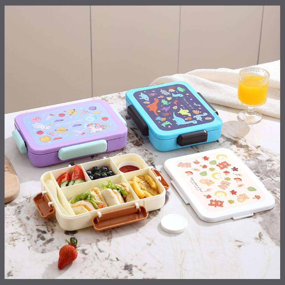 LunchoBox™ – Boîte Bento Étanche pour Enfants