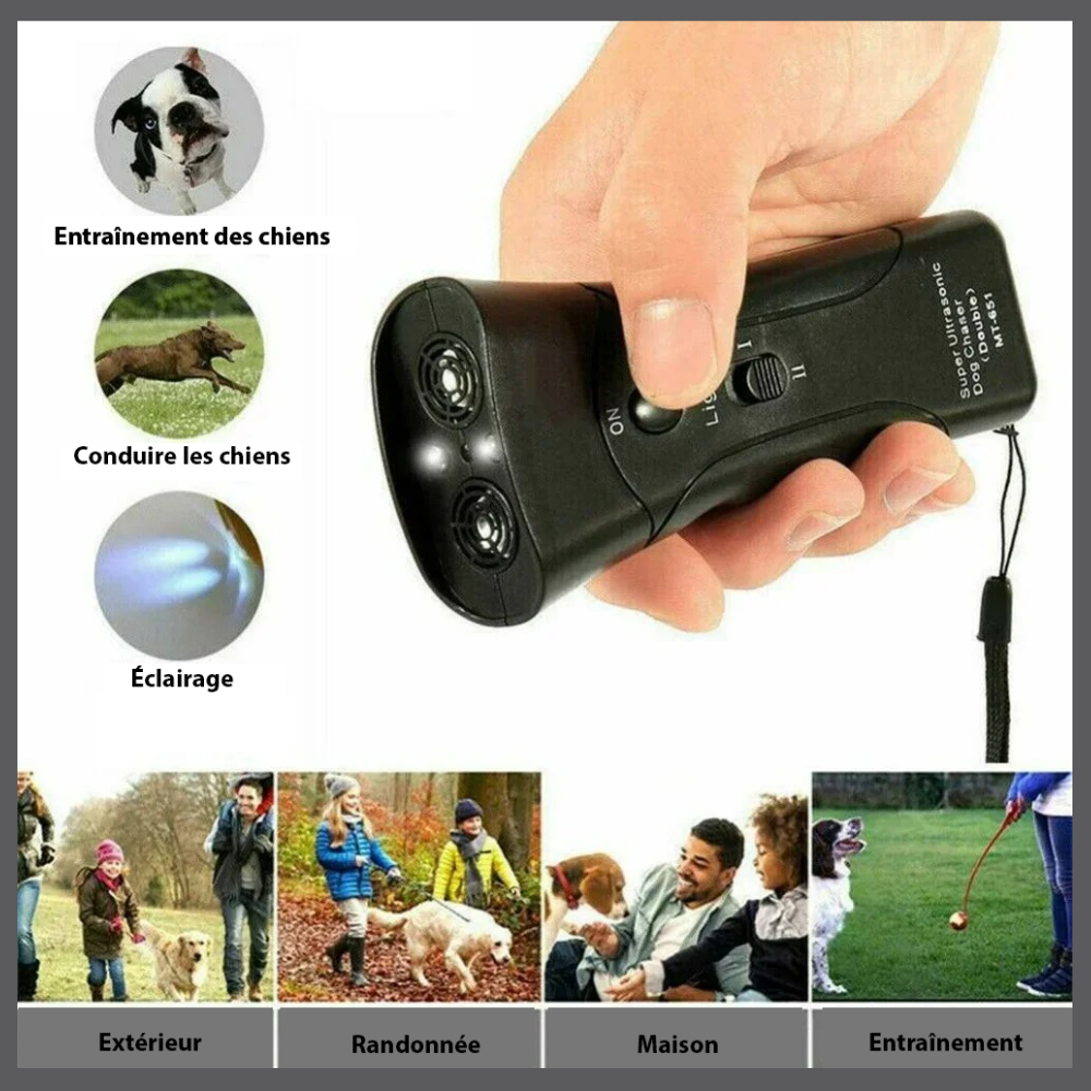 SilenceGuard™ – Bipeur Anti-Aboiement