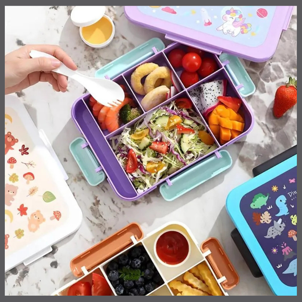 LunchoBox™ – Boîte Bento Étanche pour Enfants