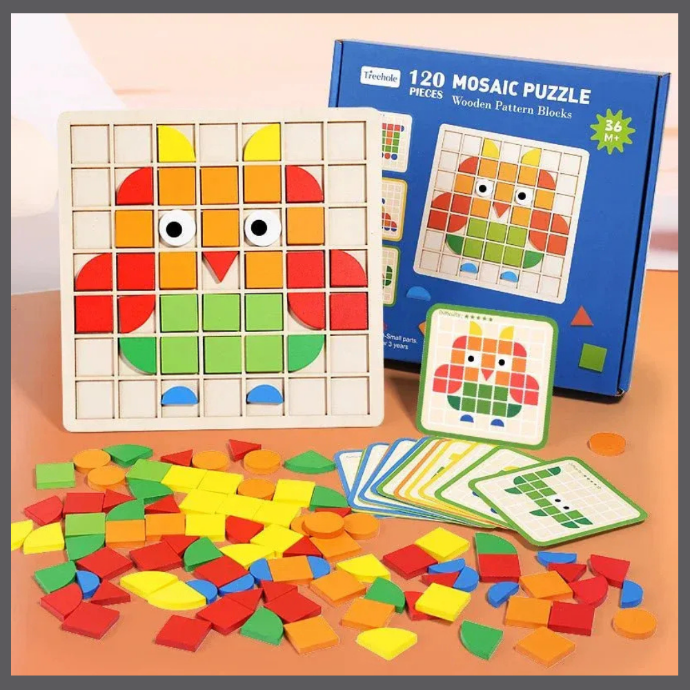 Puzzle Montessori Magnétique – Jeu Éducatif pour Enfants