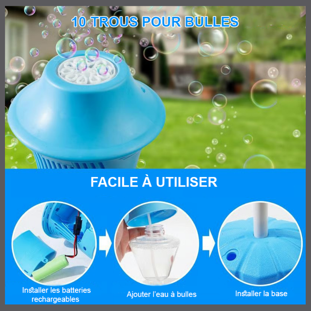 FestiBulles™ – Machine à bulles pour enfants