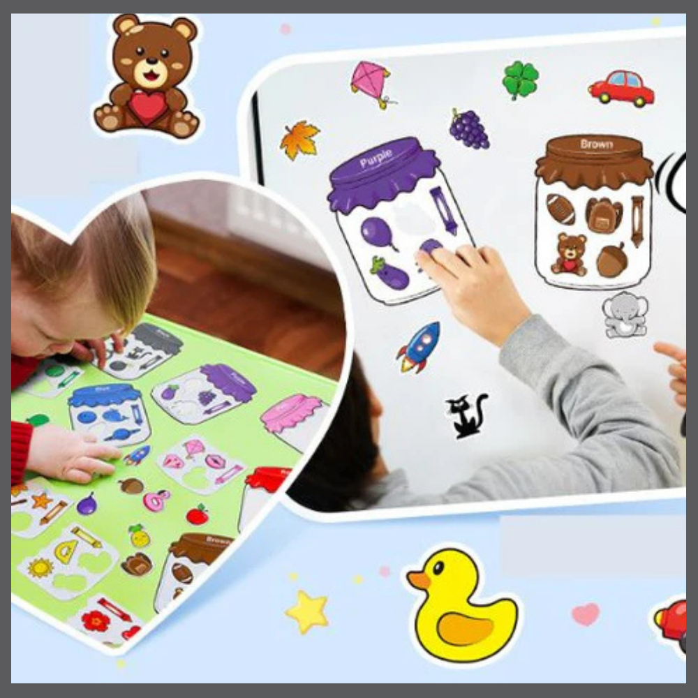 MagniKids™ – Stickers Ludiques pour l’Éveil Créatif