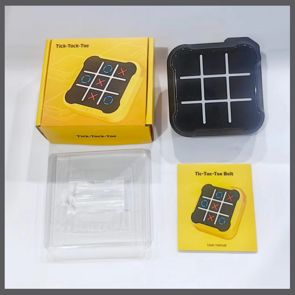 Jeu Électronique Tic Tac Toe – Amusement Intemporel