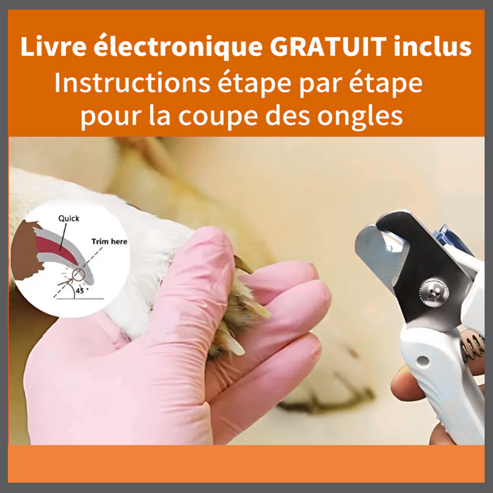 ClipPaw™ – Coupe-Ongles Ultra-Précis pour Animaux