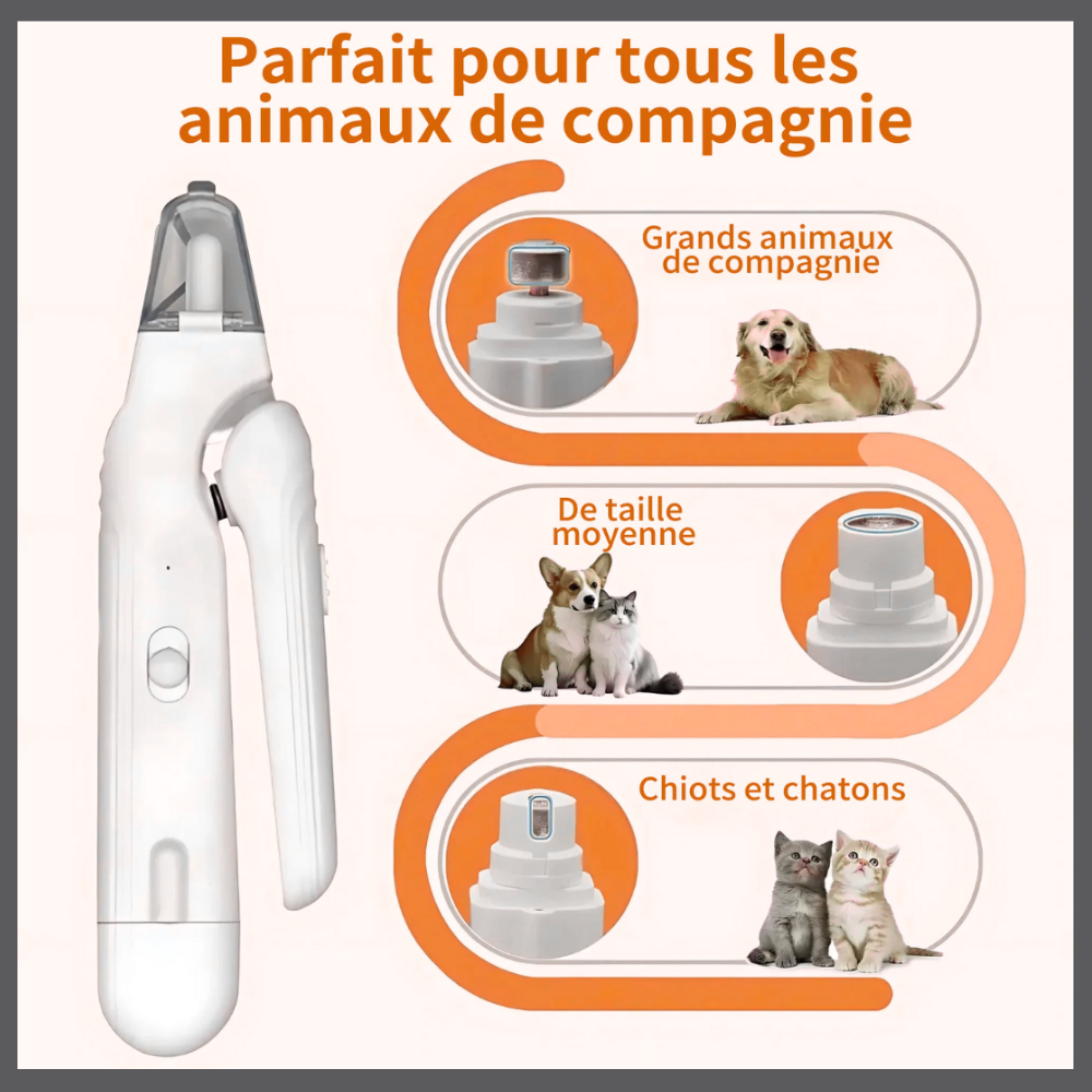 ClipPaw™ – Coupe-Ongles Ultra-Précis pour Animaux