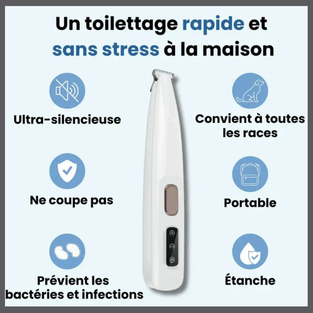 Tondeuse silencieuse vétérinaire