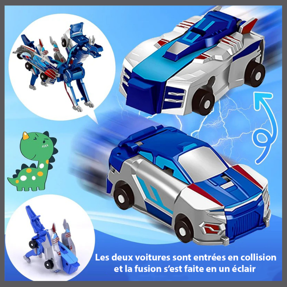 DinoCrash™ – Voiture Dinosaure 2 en 1