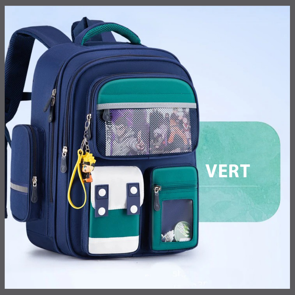 ScolairePlus™ – Sac à Dos Confort et Style