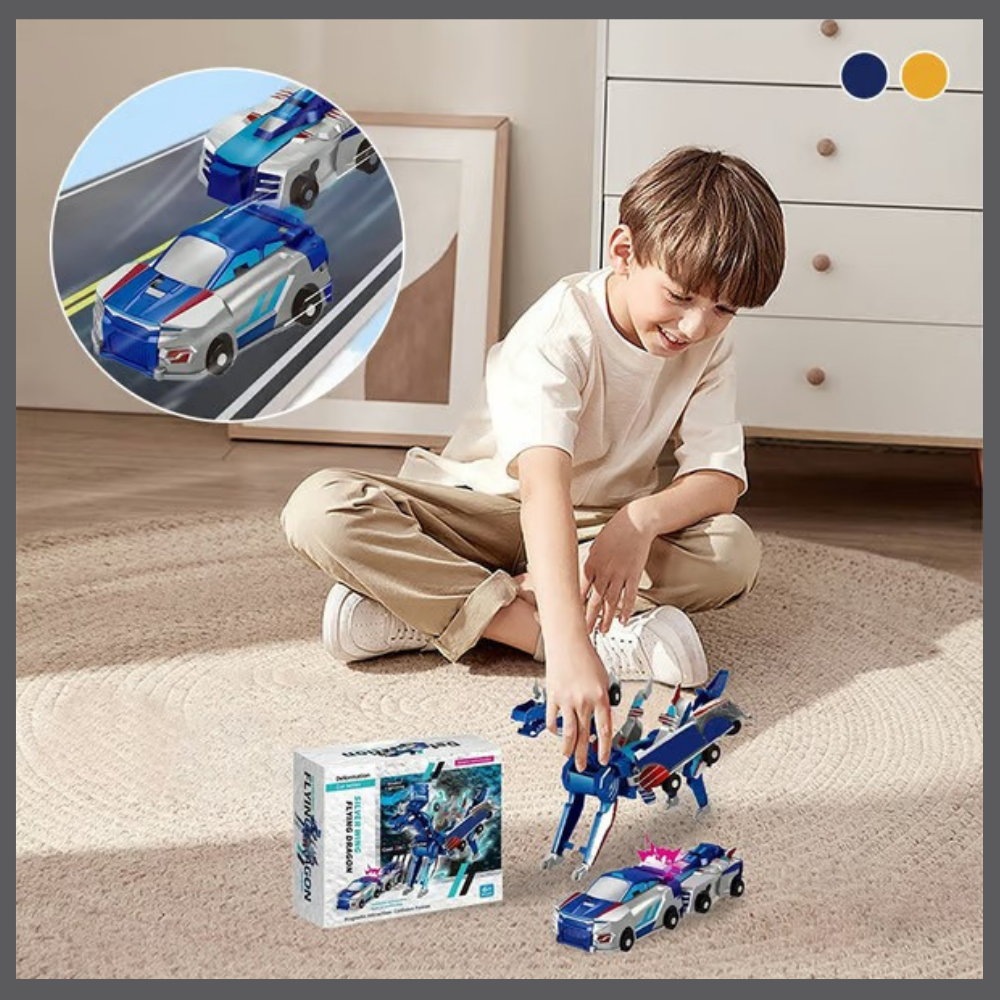 DinoCrash™ – Voiture Dinosaure 2 en 1