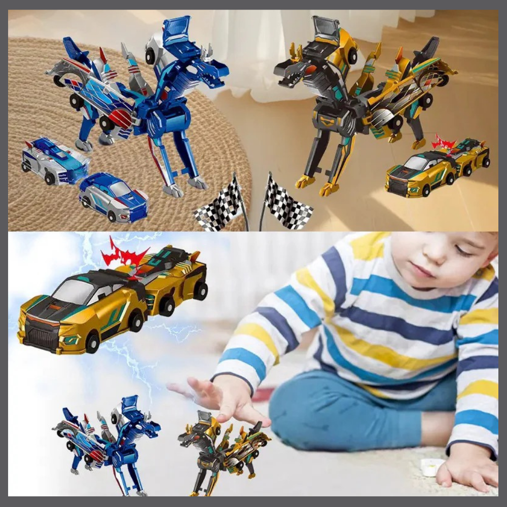 DinoCrash™ – Voiture Dinosaure 2 en 1