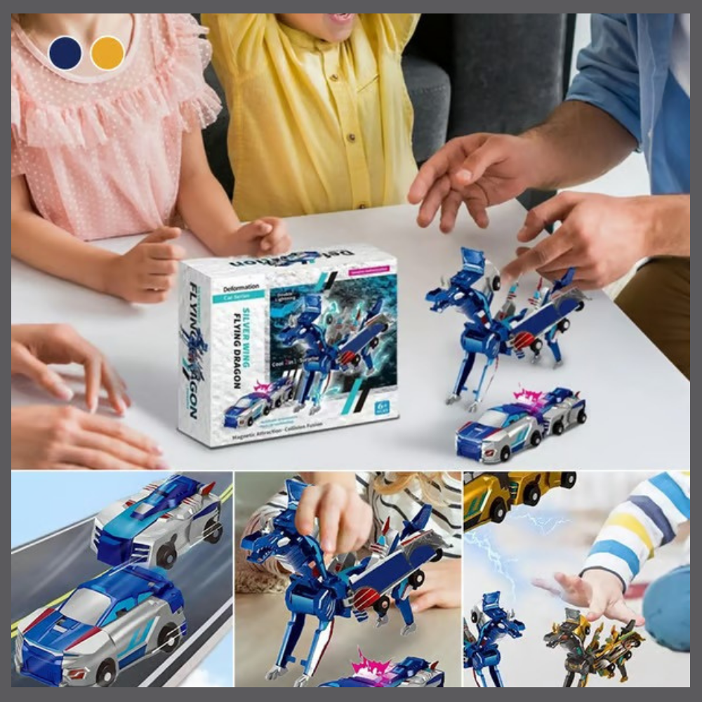 DinoCrash™ – Voiture Dinosaure 2 en 1