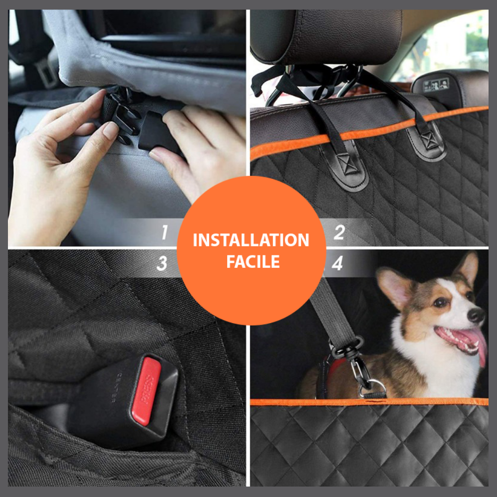 PawGuard™ – Rallonge de siège arrière de camion pour chiens