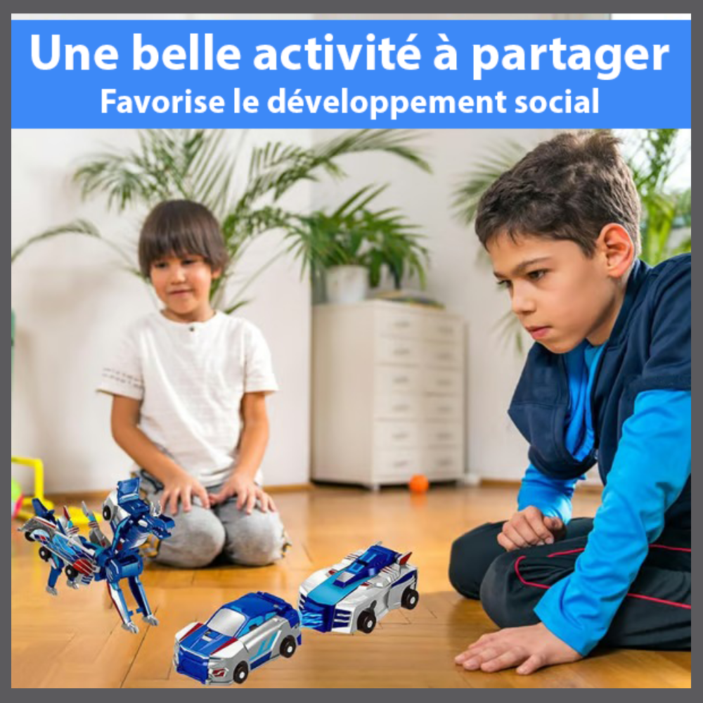 DinoCrash™ – Voiture Dinosaure 2 en 1