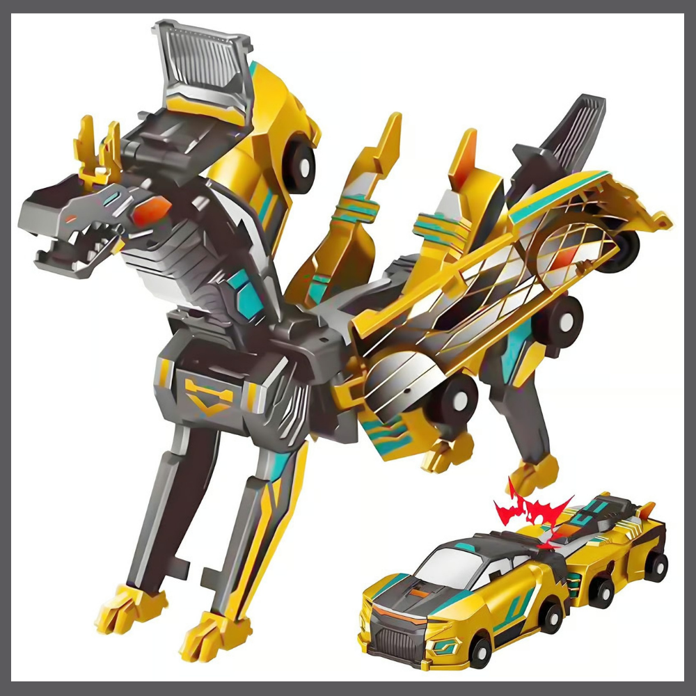 DinoCrash™ – Voiture Dinosaure 2 en 1