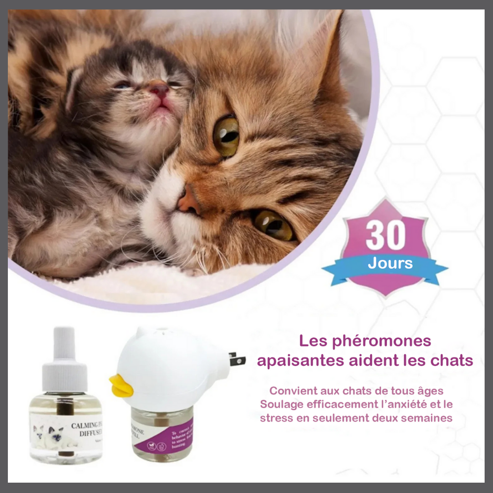 SereniChat™ – Diffuseur Calmant pour Chats