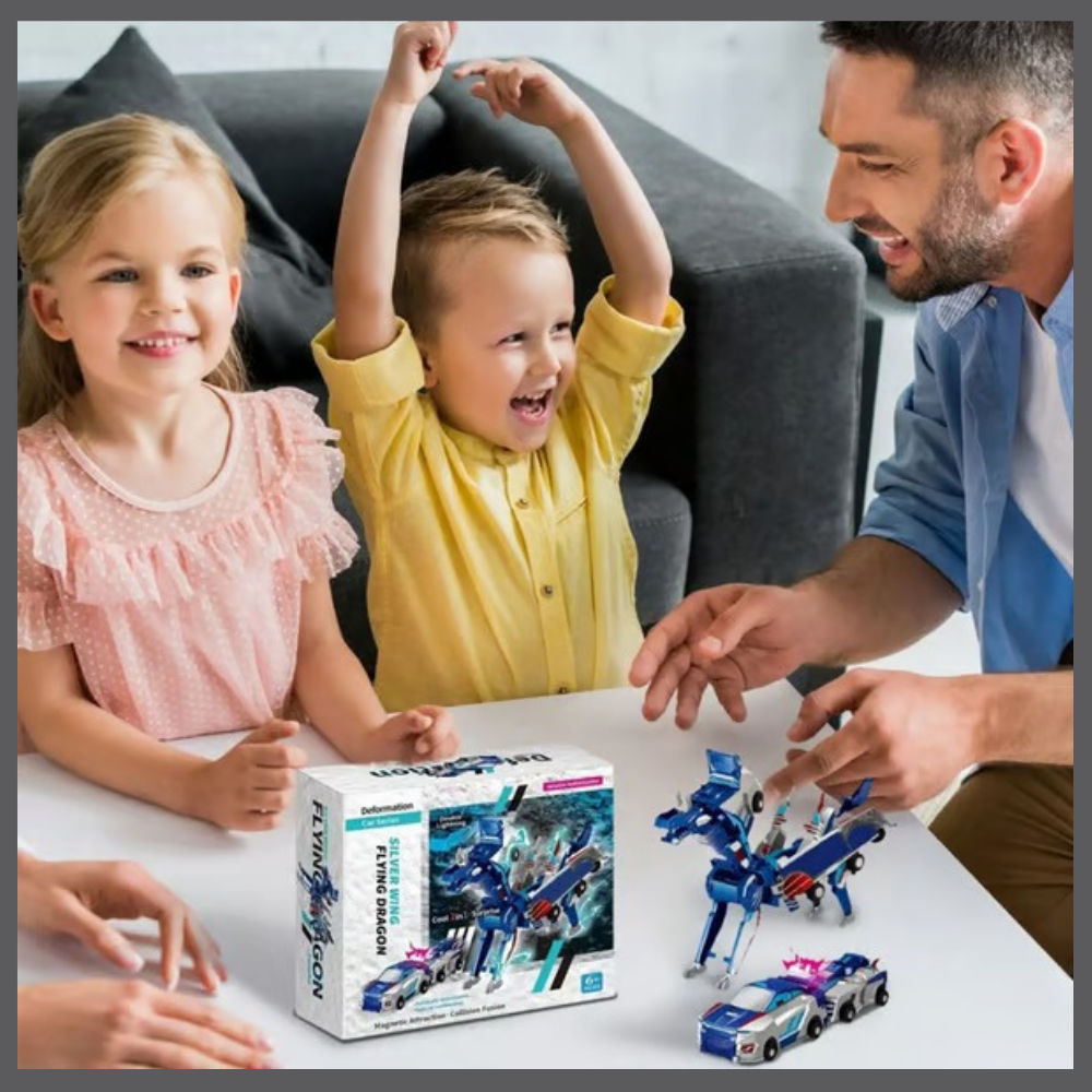 DinoCrash™ – Voiture Dinosaure 2 en 1