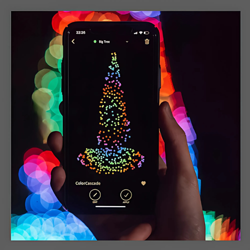 Pack Twinkly Music : Guirlande Lumineuse 600 LED RGB avec Capteur Musical USB