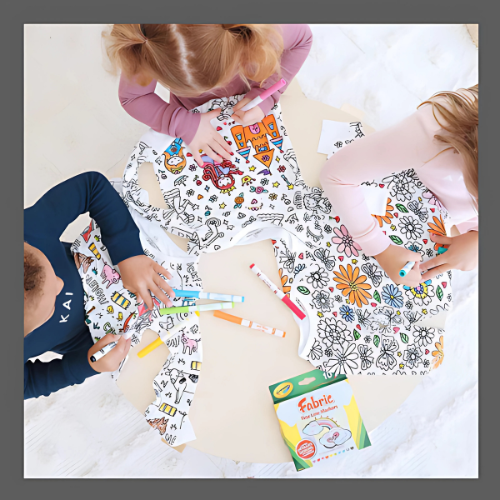 ColorPaint™ Pyjamas d'hiver  peints à la main