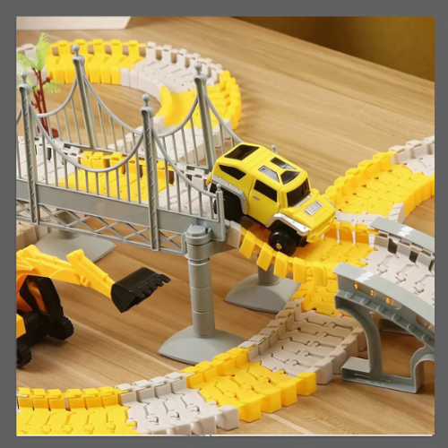 BuildRacer™ Circuit Extensible pour Enfants Créatifs