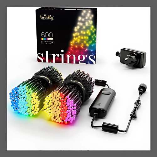 Pack Twinkly Music : Guirlande Lumineuse 600 LED RGB avec Capteur Musical USB