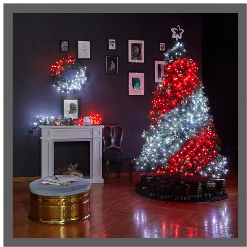 Pack Twinkly Music : Guirlande Lumineuse 600 LED RGB avec Capteur Musical USB